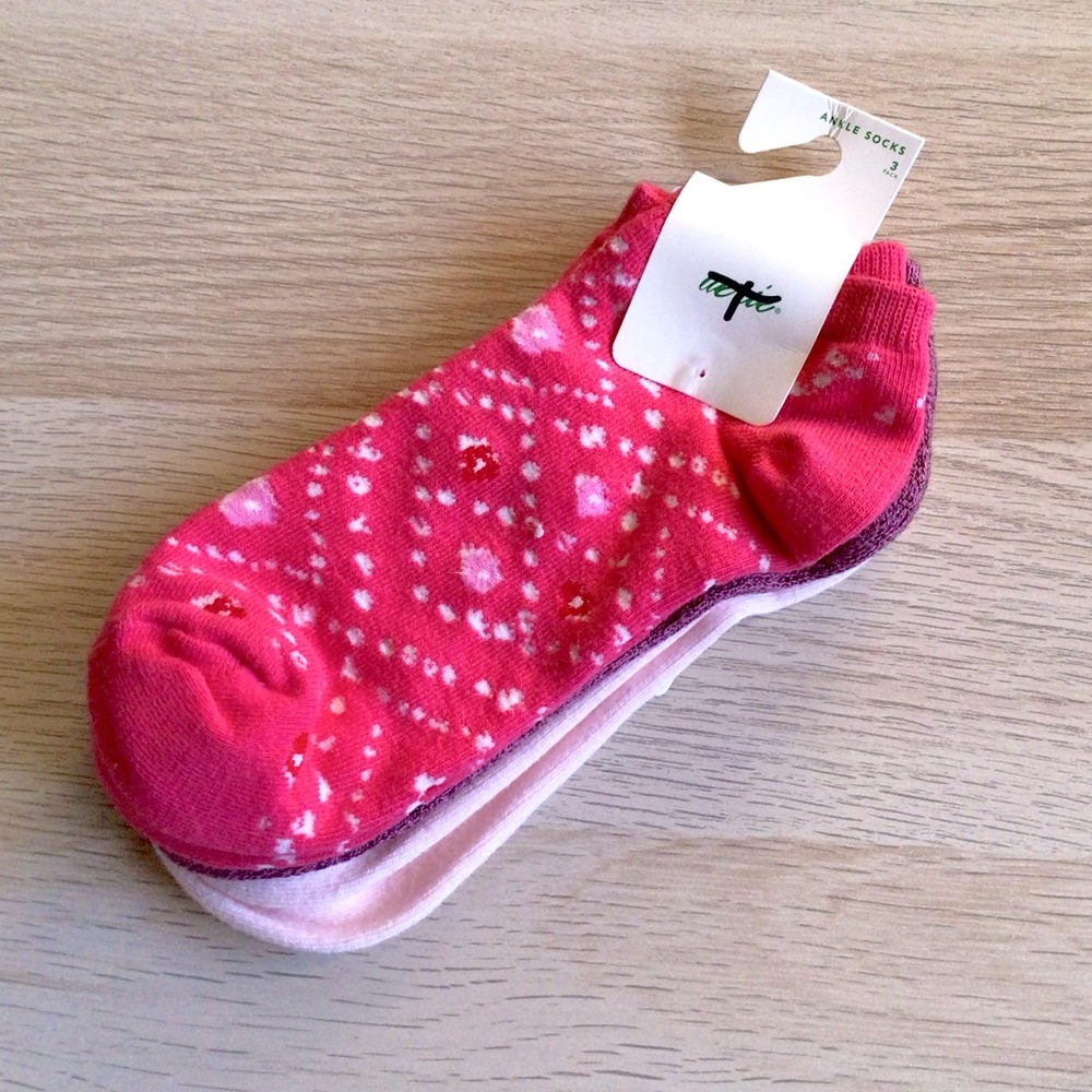 Aerie 3-pk Cozy Ankle Socks